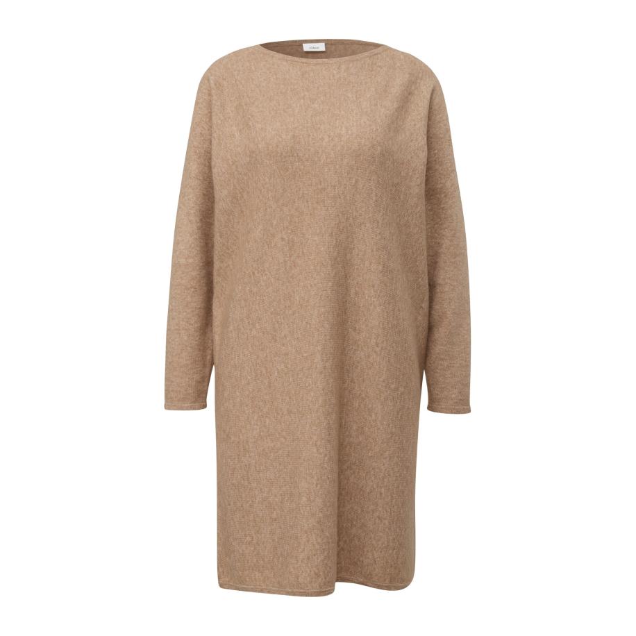 s.Oliver BLACK LABEL s.Oliver BLACK LABEL Gebreide jurk sand -