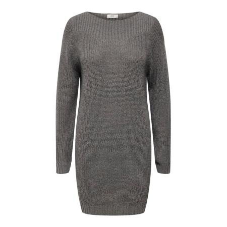 JDY JDY Gebreide jurk JDYWhitney Megan donkergrijs