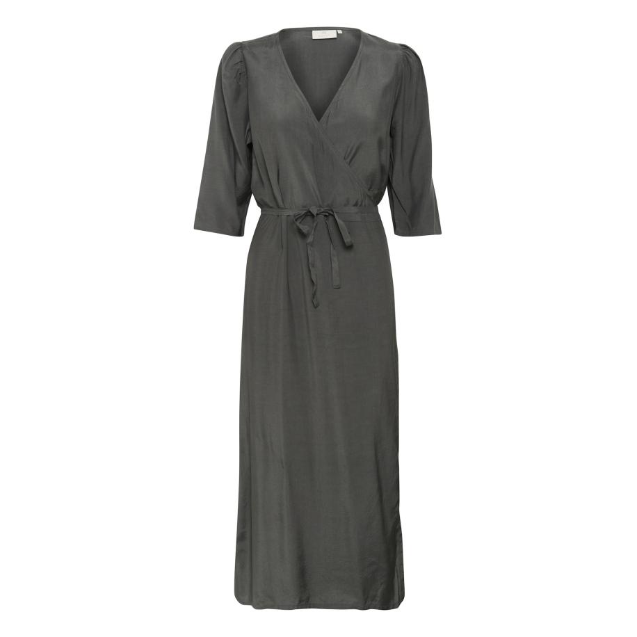 Kaffe Jurk grijs Grijs