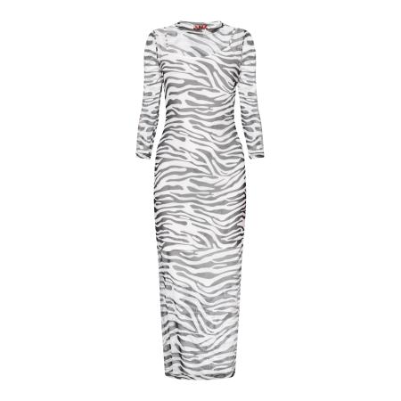 MYMO myMo ROCKS Jurk Fashion Look zwart / wit