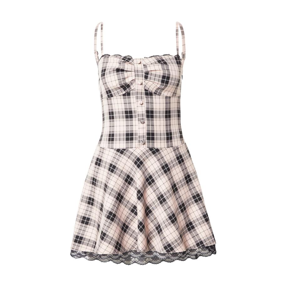 Miss Selfridge Miss Selfridge Jurk zwart / offwhite -