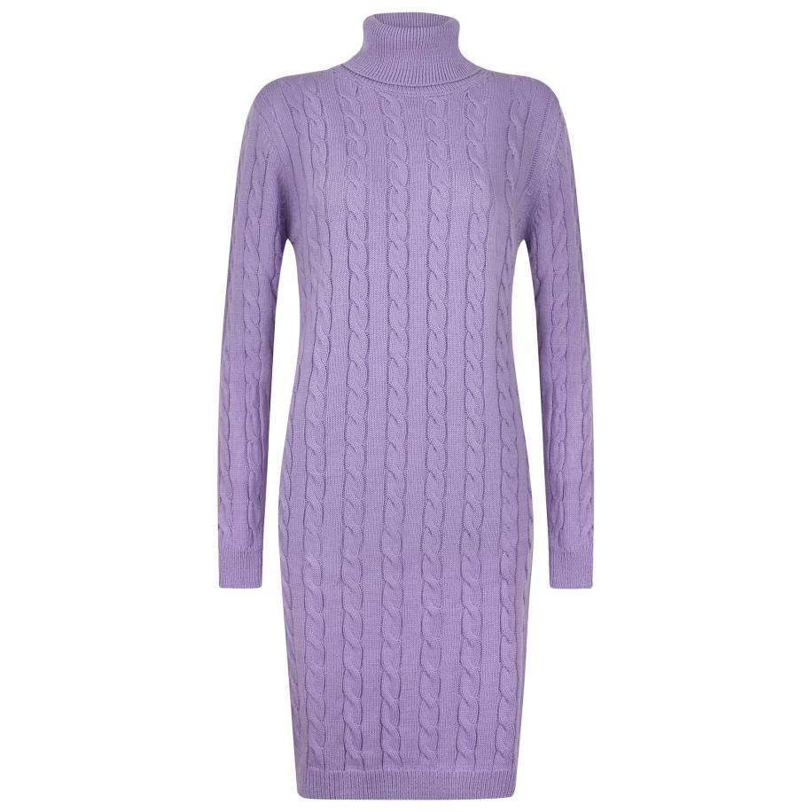 Felix Hardy Felix Hardy Gebreide jurk lila -
