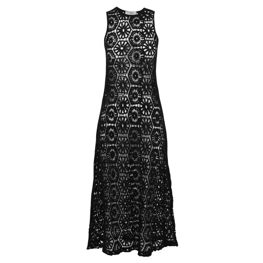 St MRLO Jurk VACATIONS zwart Zwart