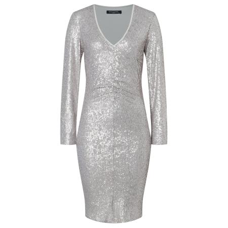 Ana Alcazar Avondjurk Tadia zilver
