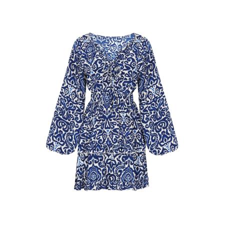 ebeeza ebeeza Jurk blauw / donkerblauw / wit