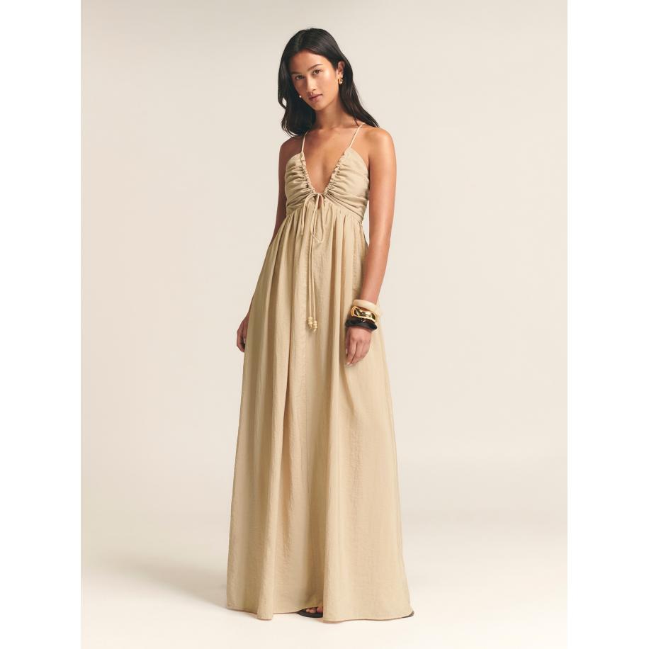 St MRLO St MRLO Jurk Jacci beige -