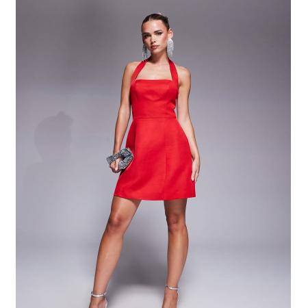Forever New Petite Mini-jurk met structuur in rood