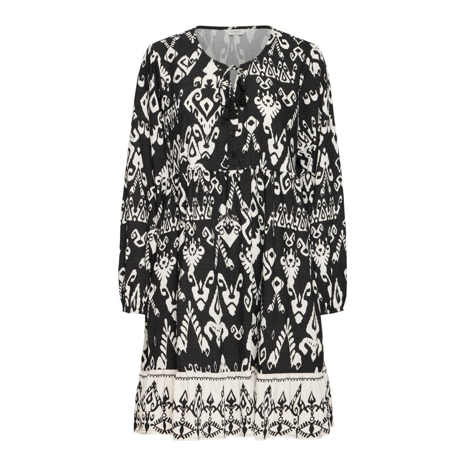 b.young b.young Jurk BYJASMINA zwart / wit -