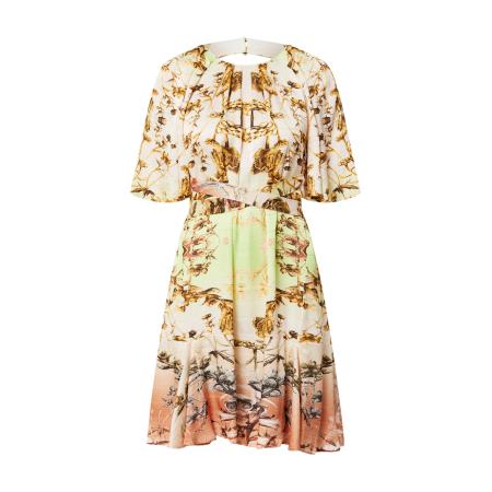 Karen Millen Karen Millen Jurk beige / karamel / limoen / kreeft