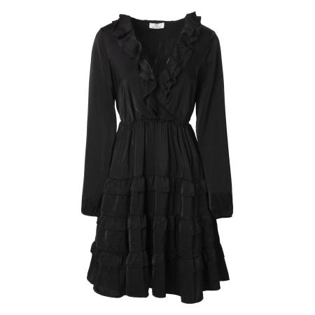 Influencer Influencer Jurk Valance zwart