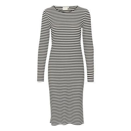 Kaffe Kaffe Jurk zwart / wit