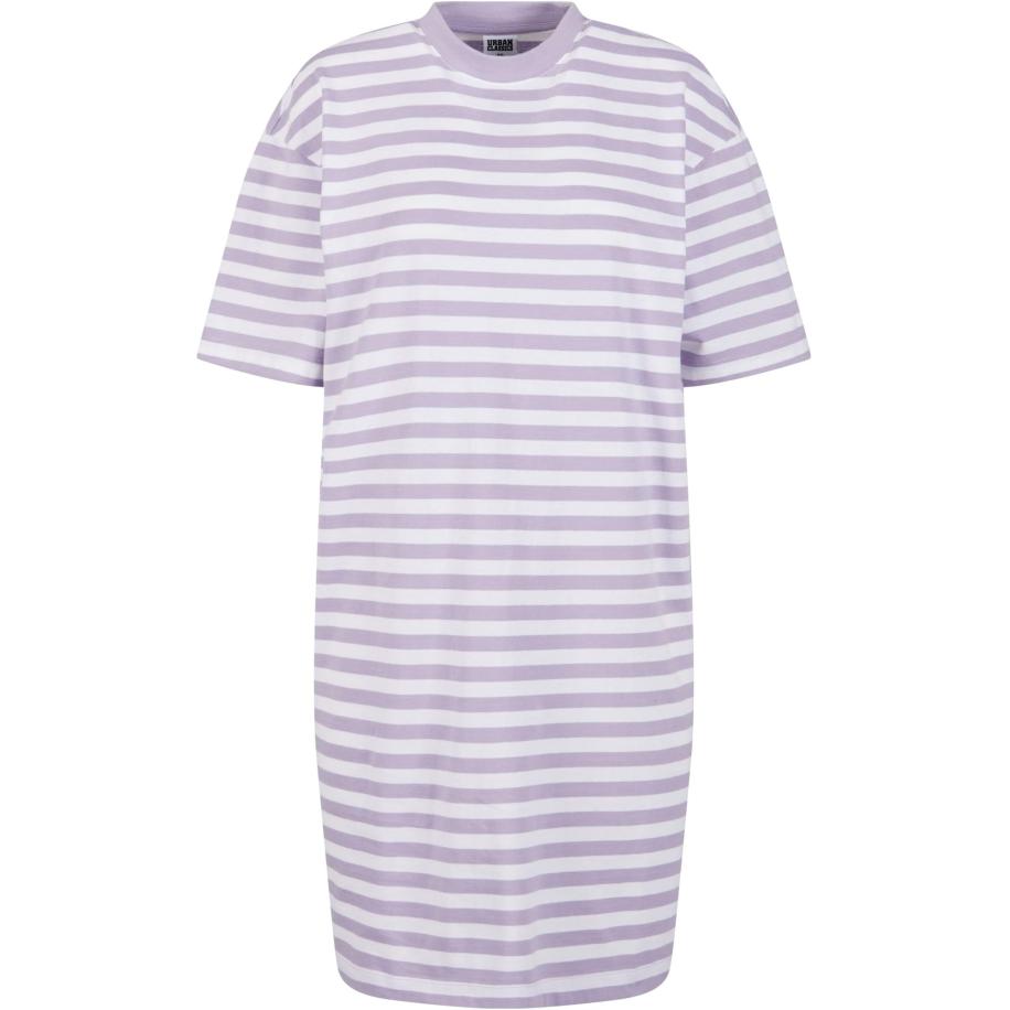 Urban Classics Urban Classics Jurk lichtlila / wit -
