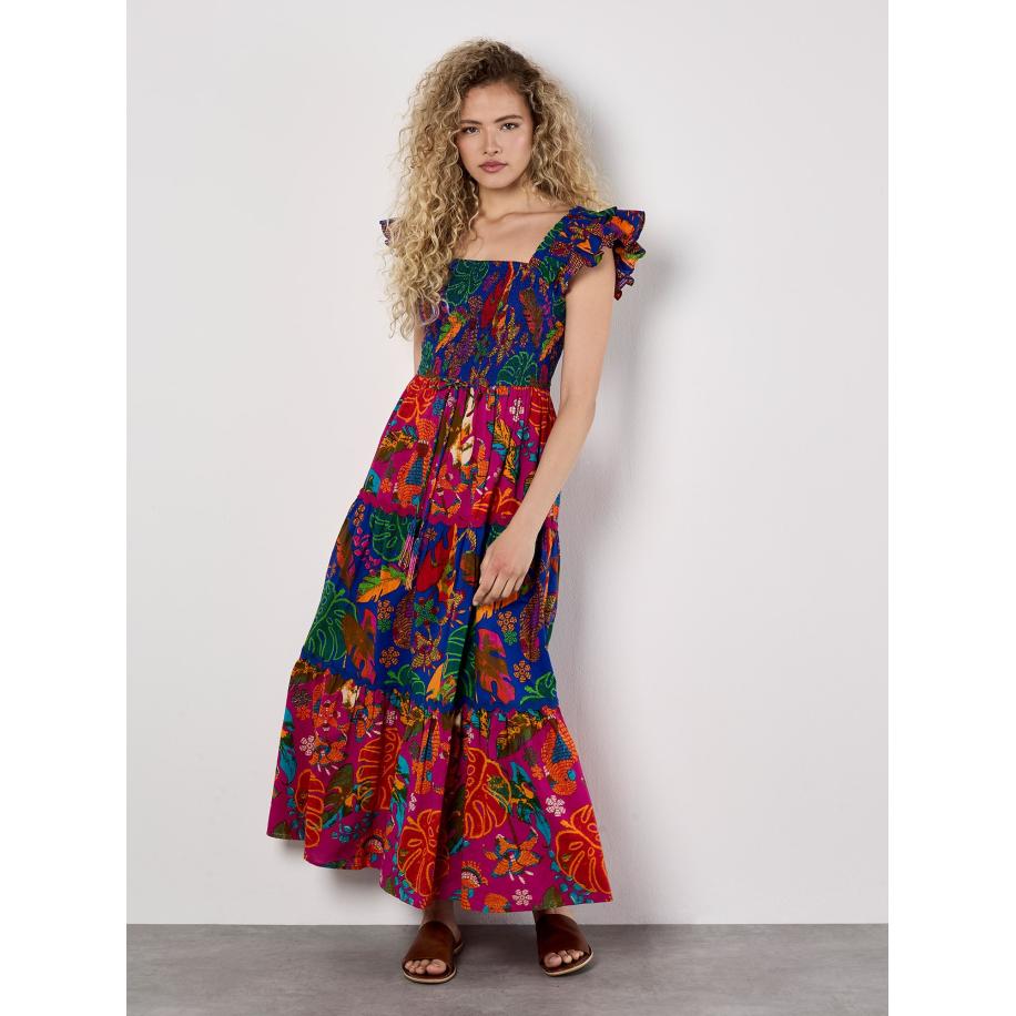 Apricot Apricot Jurk blauw -