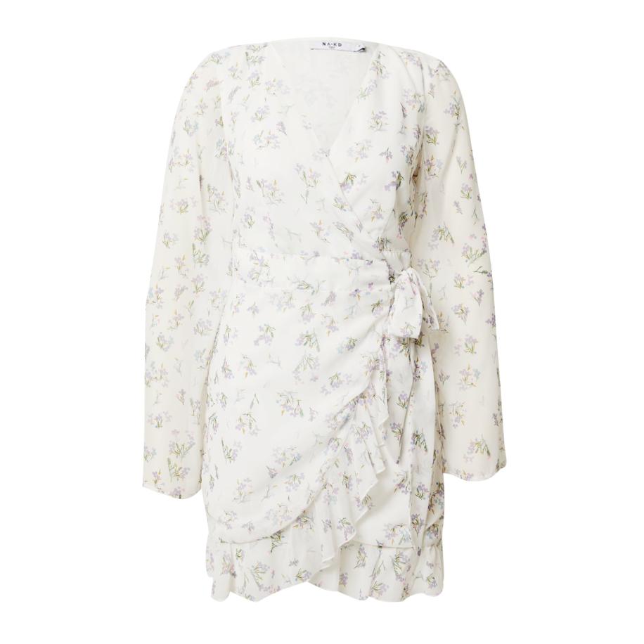 NA-KD NA-KD Jurk crème / lichtblauw / pastelgroen / pastellila -