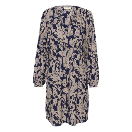 Cream Cream Jurk beige / blauw