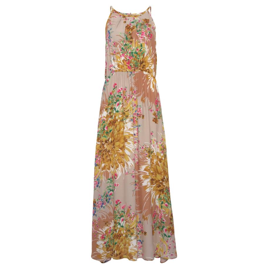 Lascana LASCANA Zomerjurk sand / gemengde kleuren -