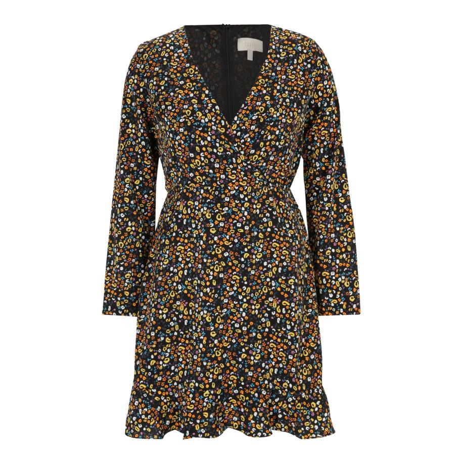 Coast Jurk lichtblauw / geel / zwart / wit Multicolor