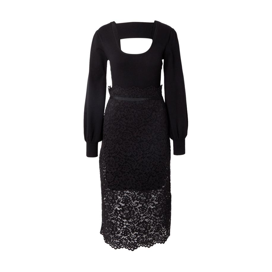 Twinset Twinset Gebreide jurk zwart -