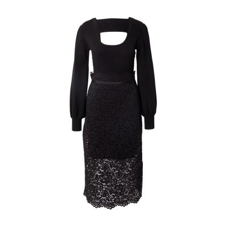 Twinset Gebreide jurk zwart