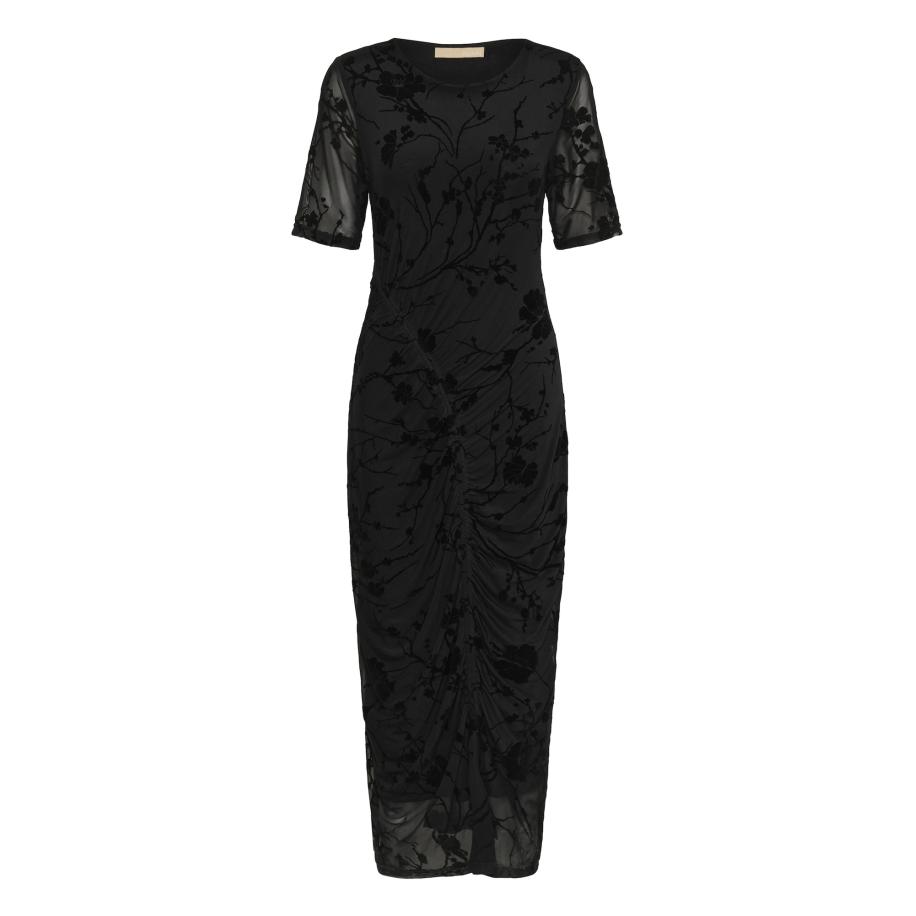 Culture CULTURE Jurk Kitti Alifa zwart -