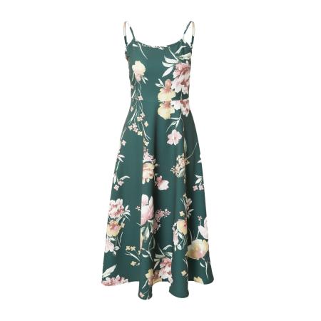 ABOUT YOU ABOUT YOU Jurk Candy donkergroen / gemengde kleuren