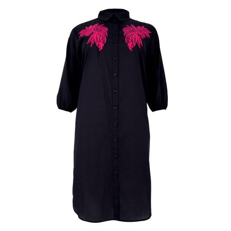 Yoek YOEK Blousejurk blauw / pink