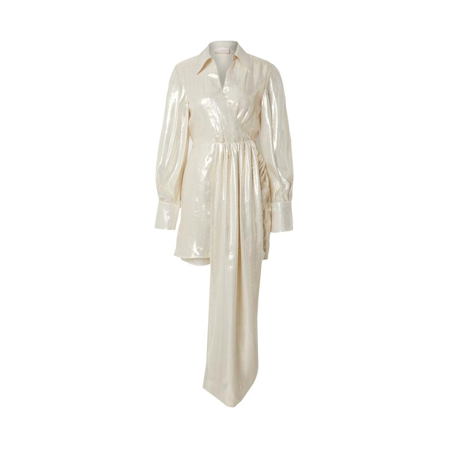 Kaviar Gauche Fleur by Kaviar Gauche Jurk beige -