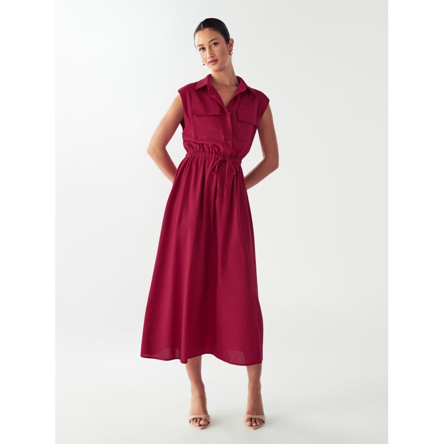 Willa Willa Blousejurk Sez rood -