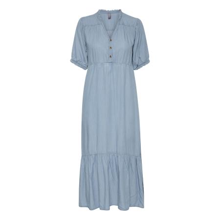 Culture CULTURE Jurk Aurelia blauw denim