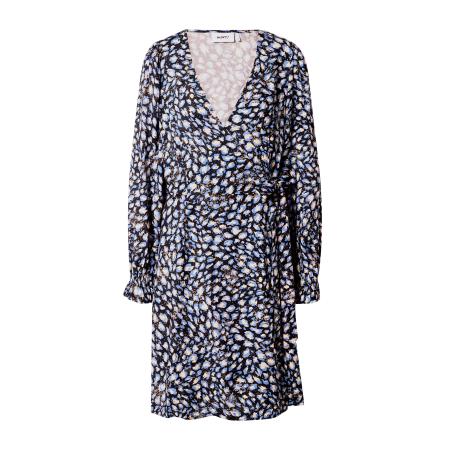 Moves Moves Jurk blauw / zwart / offwhite