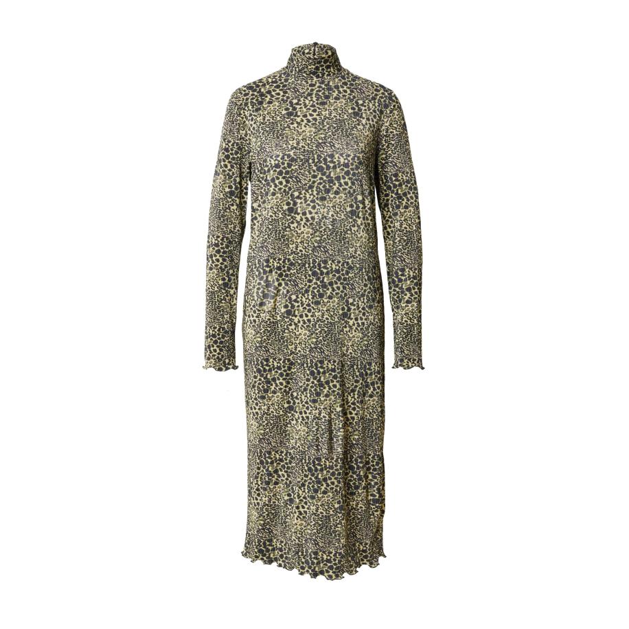 MADS NORGAARD COPENHAGEN MADS NORGAARD COPENHAGEN Jurk Luno Halto kaki / olijfgroen / pastelgroen / zwart -