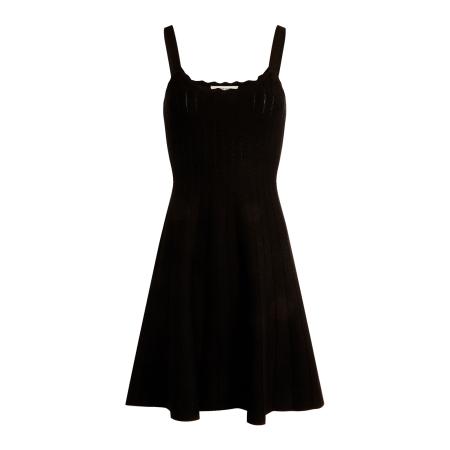 Morgan Morgan Gebreide jurk zwart