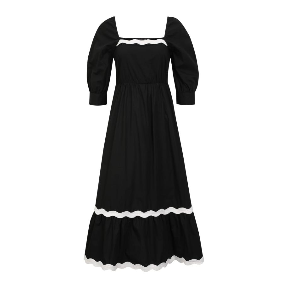 Guido Maria Kretschmer Women Jurk Duffy ivoor / zwart Zwart