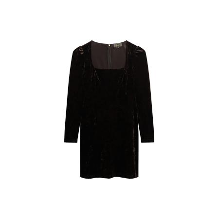 Superdry Jurk donkerbruin