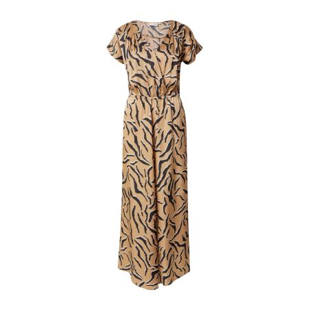 PULZ PULZ Jeans Jurk ALISA lichtbruin / zwart