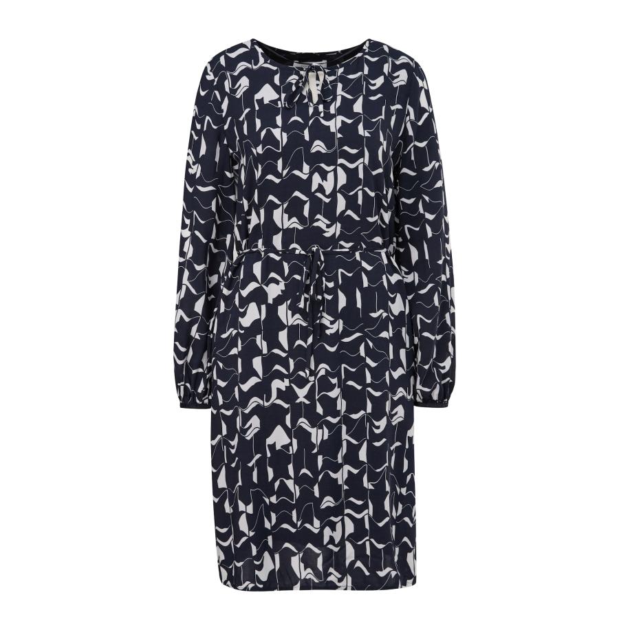 comma casual identity comma casual identity Jurk navy / wit -