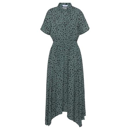 Lascana LASCANA Blousejurk smaragd / zwart