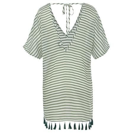 Venice Beach VENICE BEACH Strandjurk kaki / wit