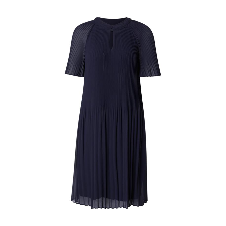 Comma COMMA Jurk navy -