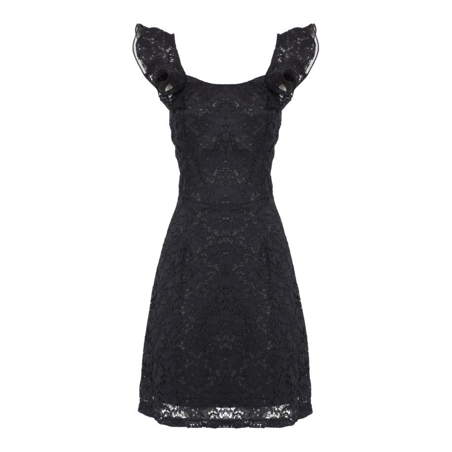 Influencer Influencer Jurk zwart -