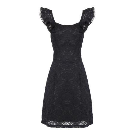 Influencer Influencer Jurk zwart