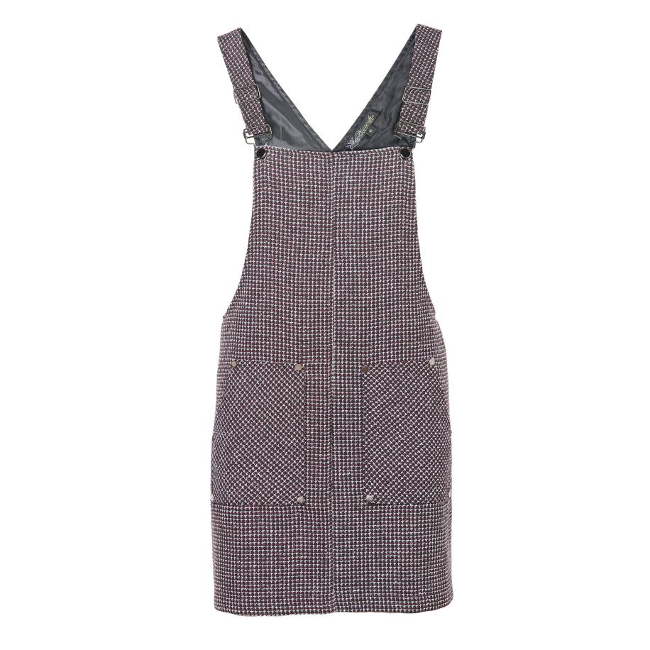 KOROSHI KOROSHI Jurk rood / zwart / wit -