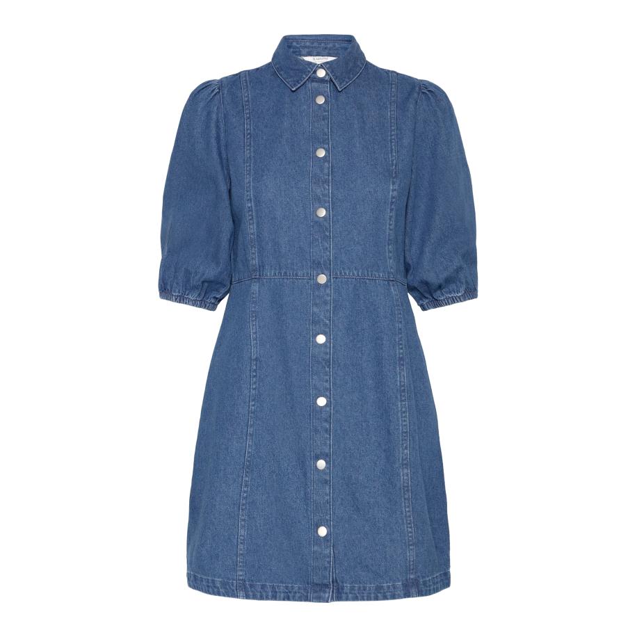 b.young b.young Blousejurk Kapuca blauw denim -