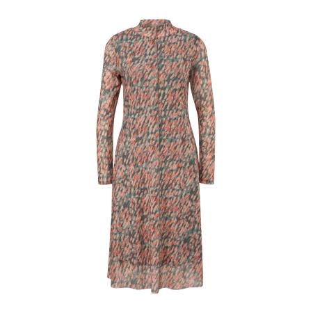 comma casual identity comma casual identity Jurk grafiet / kaki / pastelroze / watermeloen rood