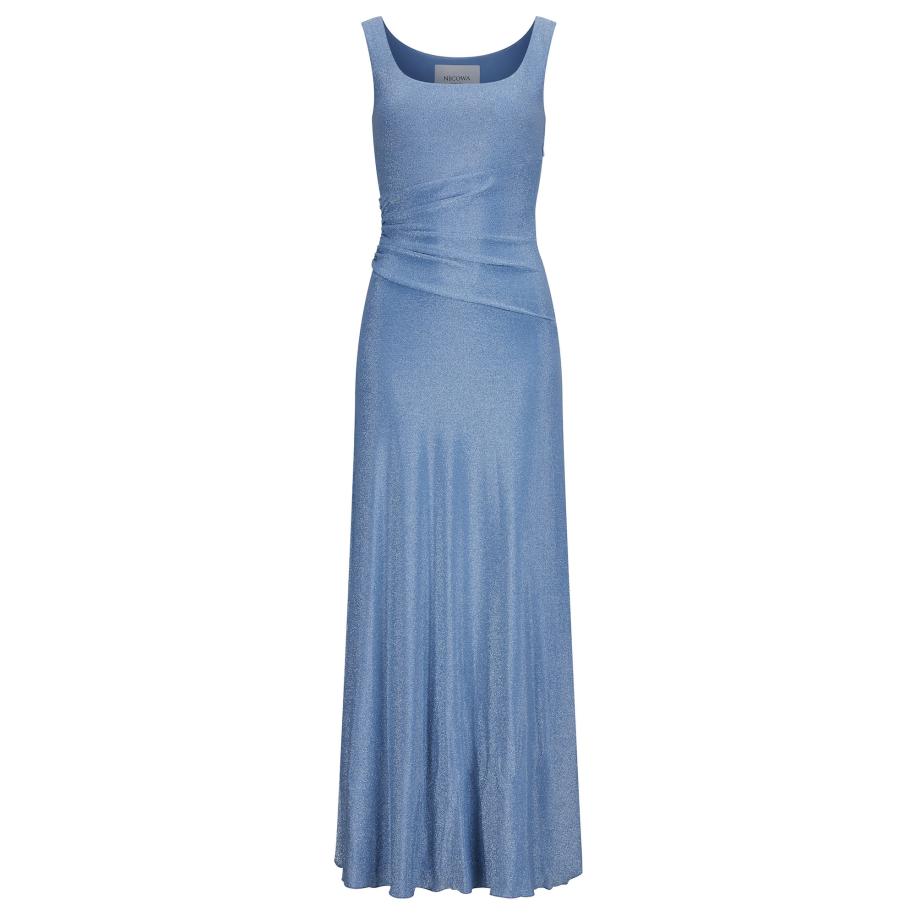 Nicowa Nicowa Avondjurk blauw -