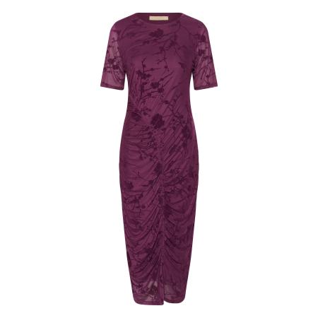 Culture CULTURE Jurk Kitti donkerlila