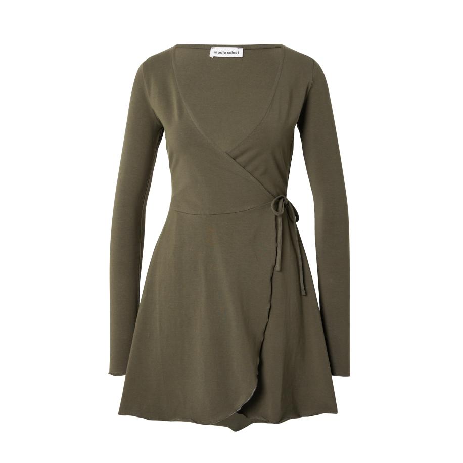 STUDIO SELECT STUDIO SELECT Jurk Willow donkergroen -
