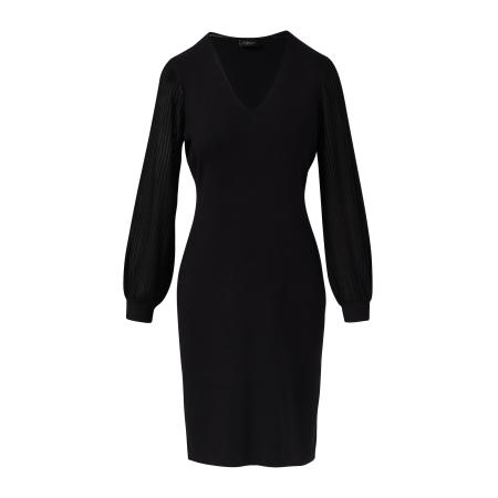 s.Oliver BLACK LABEL Gebreide jurk zwart