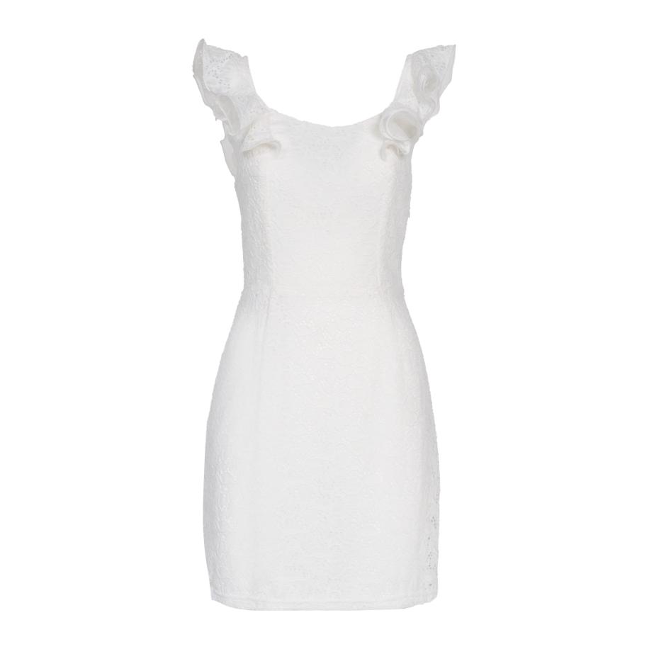 Influencer Influencer Jurk wit -