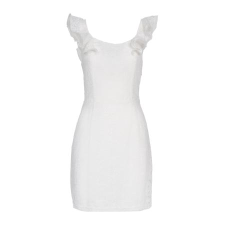 Influencer Influencer Jurk wit